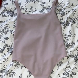 mauve bodysuit
